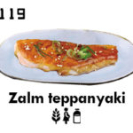 Zalm teppanyaki (2 st.)