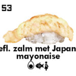 Gefl. zalm met japanse mayonaise