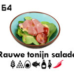 Rauwe tonijn salade