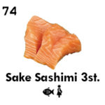 Sake sashimi (6 st.)