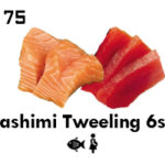Sashimi tweeling (6 st.)