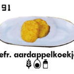 Gefr. aardappelkoekjes (6 st.)